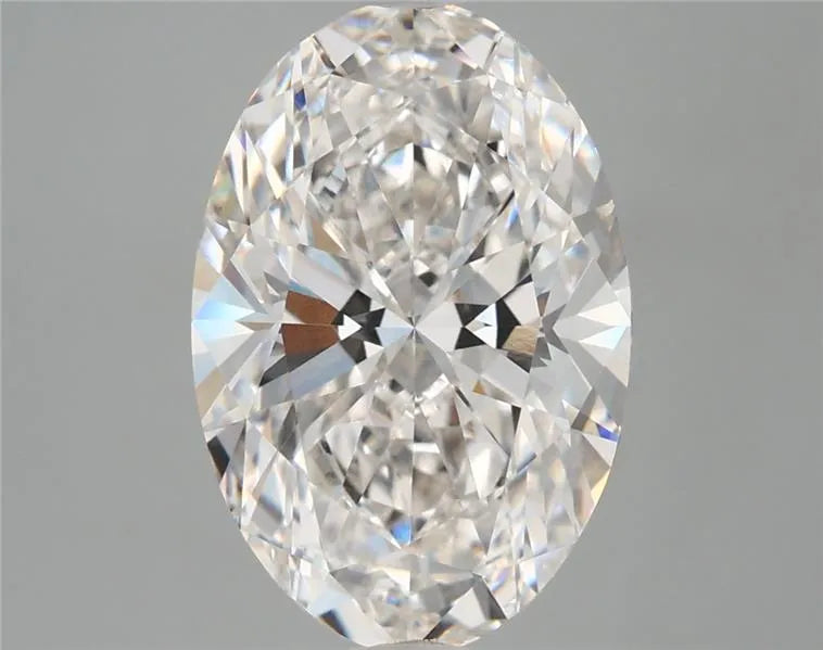 4.39ct Oval Lab Grown Diamond (Colour G, Clarity VVS2, IGI Certified)