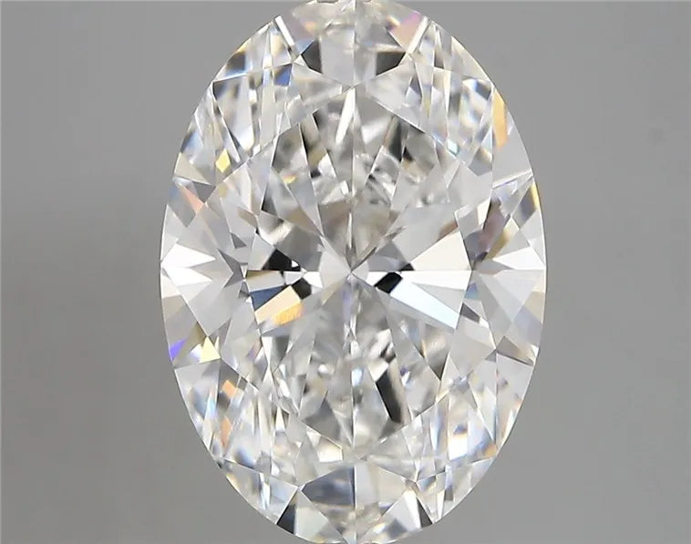 4.42ct Oval Lab Grown Diamond (Colour F, Clarity VVS1, IGI Certified)