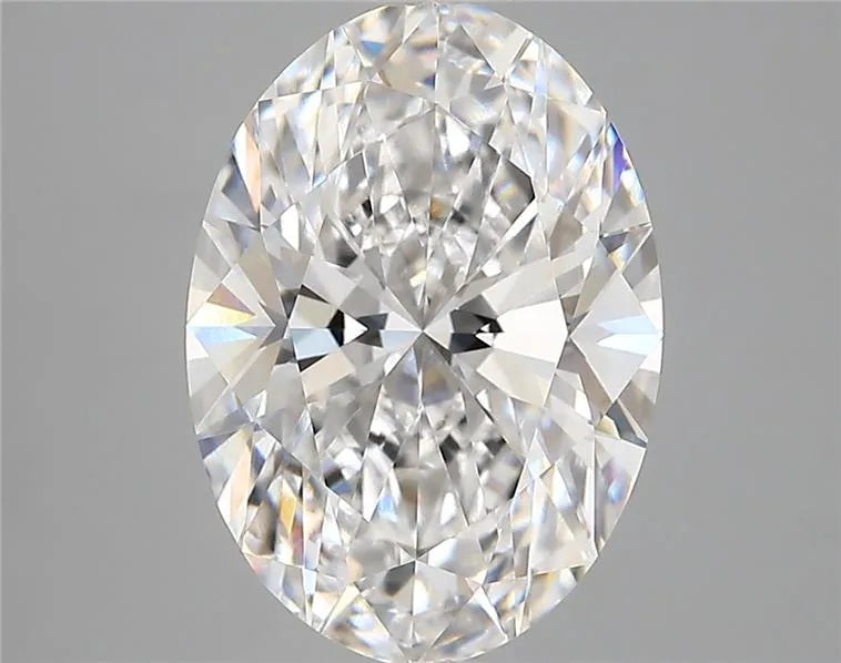 4.43ct Oval Lab Grown Diamond (Colour E, Clarity VVS2, IGI Certified)