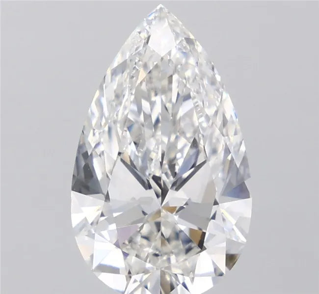 4.43ct Pear Lab Grown Diamond (Colour F, Clarity VVS1, IGI Certified)