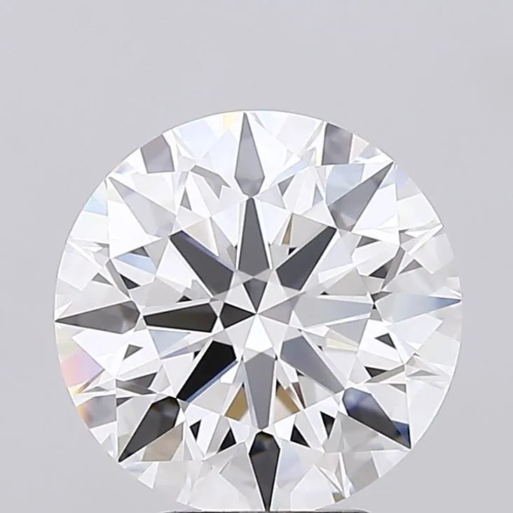 4.44ct Round Lab Grown Diamond (Colour D, Clarity IF, Cut ID, IGI Certified)