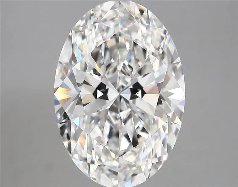 4.47ct Oval Lab Grown Diamond (Colour E, Clarity VVS1, IGI Certified)