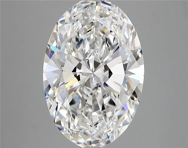 4.48ct Oval Lab Grown Diamond (Colour E, Clarity VVS2, IGI Certified)
