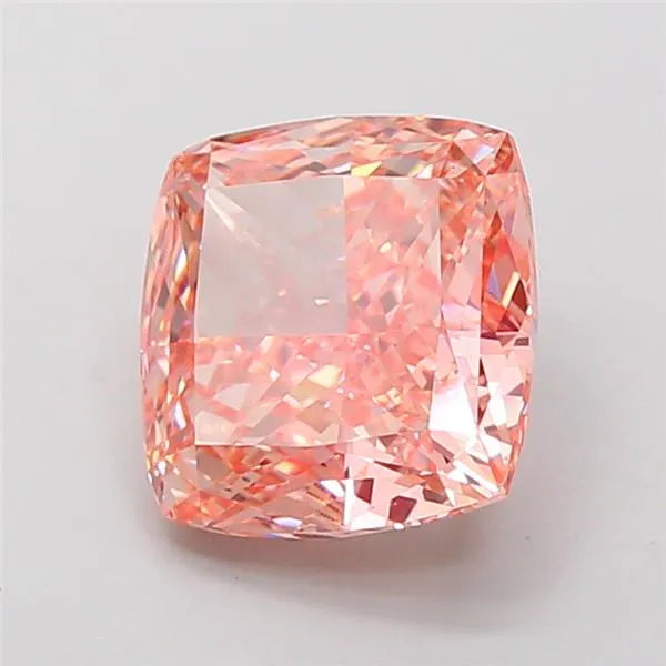 4.50ct Cushion modified Lab Grown Diamond (Colour Fancy Intense Pink, Clarity VVS2, IGI Certified)