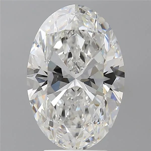 4.50ct Oval Lab Grown Diamond (Colour E, Clarity VVS2, IGI Certified)