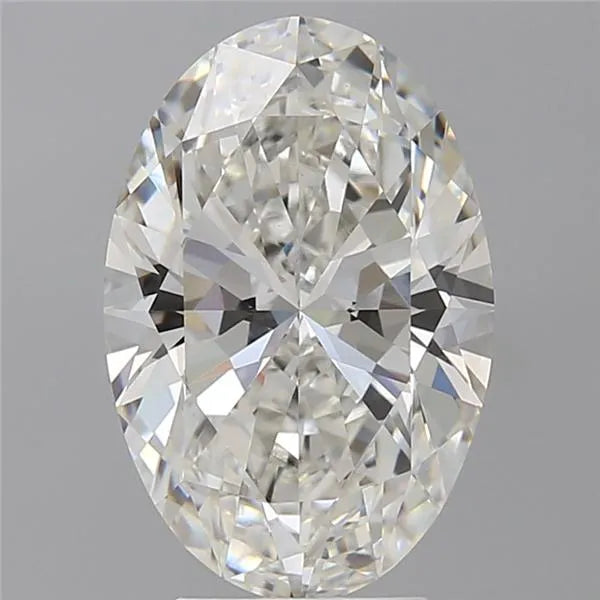 4.50ct Oval Lab Grown Diamond (Colour F, Clarity VVS2, IGI Certified)