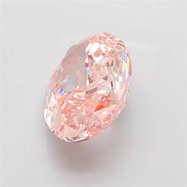 4.50ct Oval Lab Grown Diamond (Colour Fancy Vivid Pink, Clarity VVS2, IGI Certified)