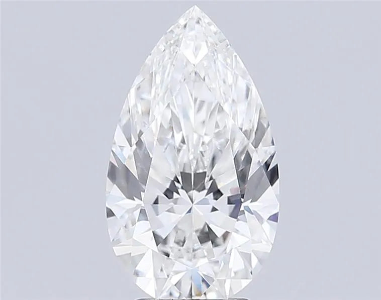 4.51ct Pear Lab Grown Diamond (Colour E, Clarity VVS2, IGI Certified)