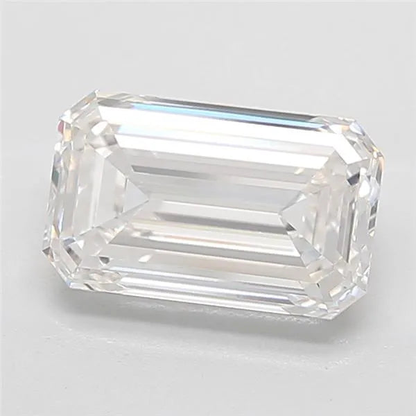 4.53ct Emerald Lab Grown Diamond (Colour F, Clarity VVS2, IGI Certified)