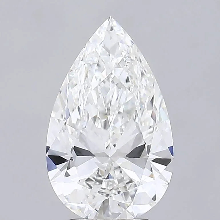 4.53ct Pear Lab Grown Diamond (Colour F, Clarity VVS2, IGI Certified)