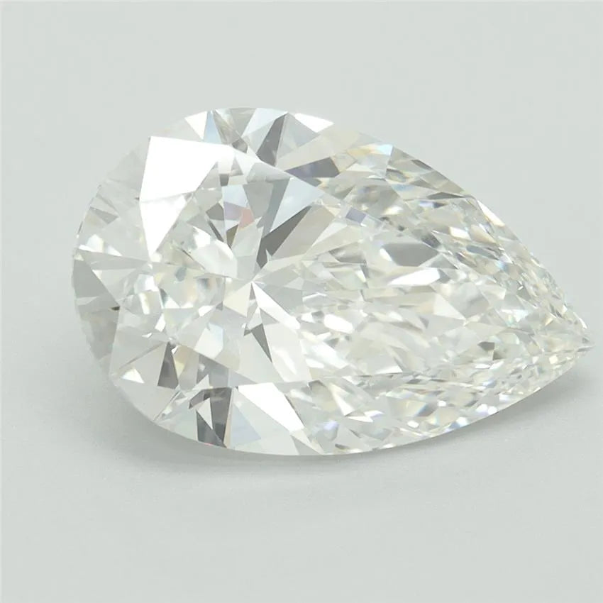 4.53ct Pear Lab Grown Diamond (Colour G, Clarity VVS2, IGI Certified)