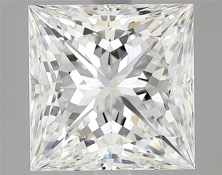 4.53ct Princess Lab Grown Diamond (Colour F, Clarity VVS1, IGI Certified)