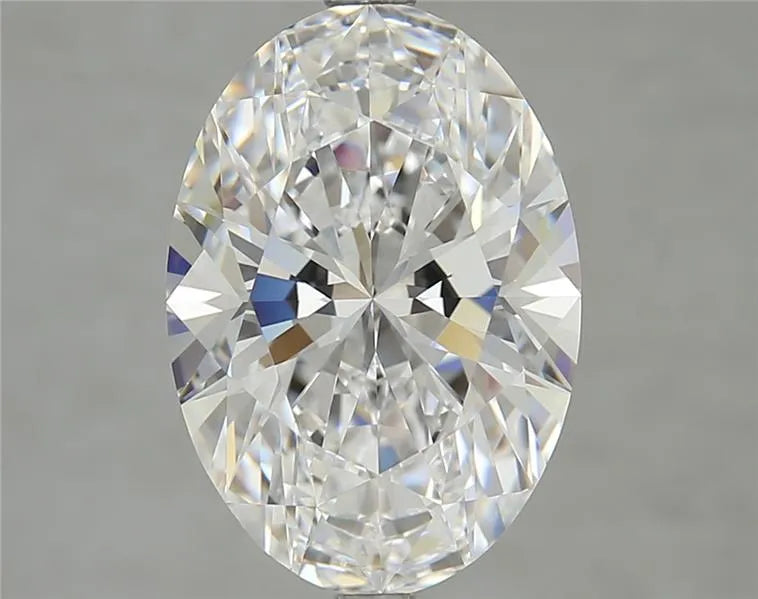 4.54ct Oval Lab Grown Diamond (Colour D, Clarity FL, Cut EX, IGI Certified)