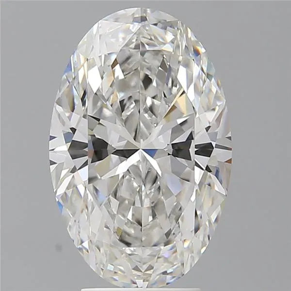 4.54ct Oval Lab Grown Diamond (Colour F, Clarity VVS2, IGI Certified)