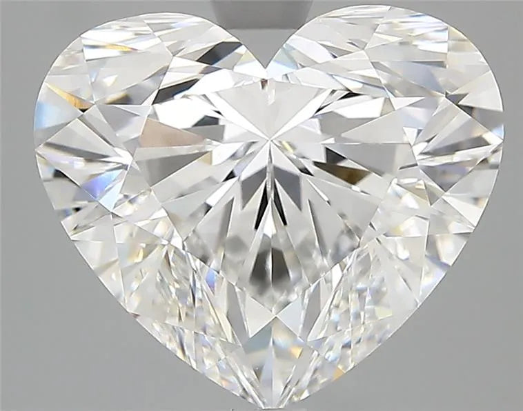 4.55ct Heart Lab Grown Diamond (Colour E, Clarity VVS2, IGI Certified)