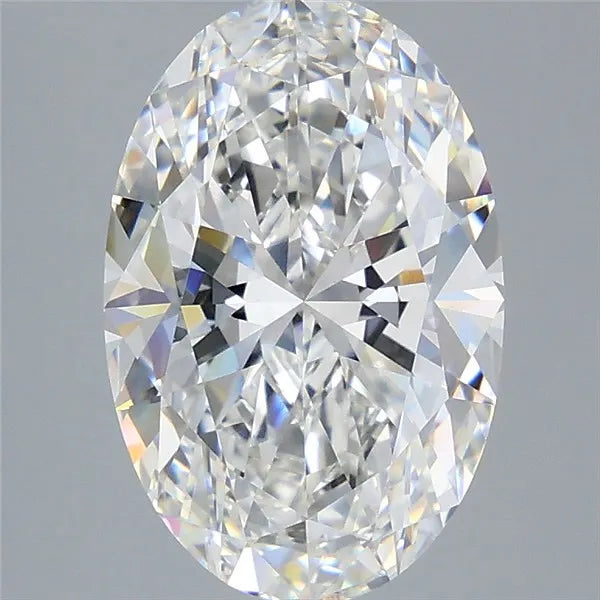 4.55ct Oval Lab Grown Diamond (Colour F, Clarity VVS2, IGI Certified)