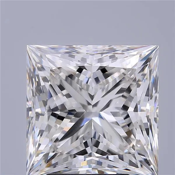 4.55ct Princess Lab Grown Diamond (Colour F, Clarity VVS1, IGI Certified)