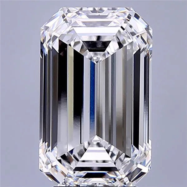 4.57ct Emerald Lab Grown Diamond (Colour D, Clarity VVS1, IGI Certified)