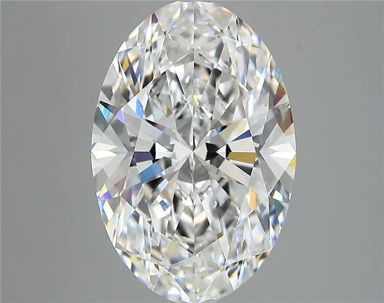 4.57ct Oval Lab Grown Diamond (Colour E, Clarity VVS1, IGI Certified)