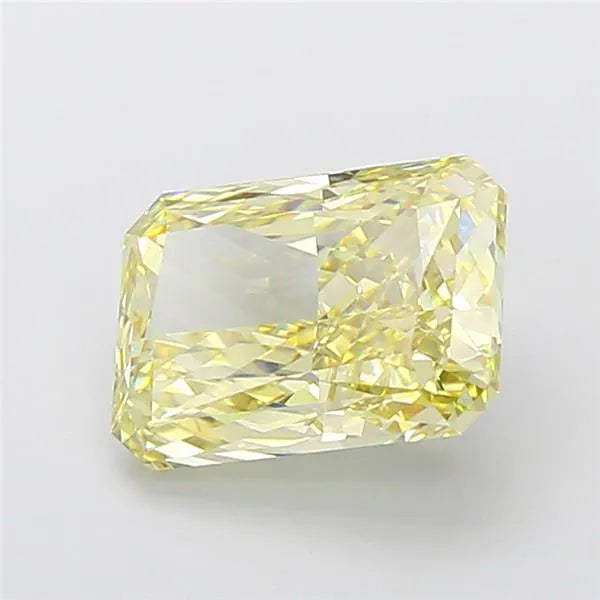4.57ct Radiant Lab Grown Diamond (Colour Fancy Yellow, Clarity VS1, IGI Certified)