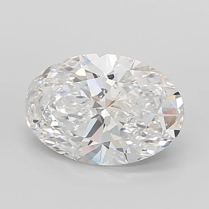 4.58ct Oval Lab Grown Diamond (Colour E, Clarity VS1, IGI Certified)
