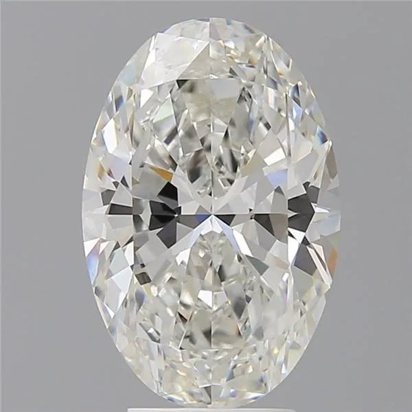 4.58ct Oval Lab Grown Diamond (Colour F, Clarity VVS2, IGI Certified)