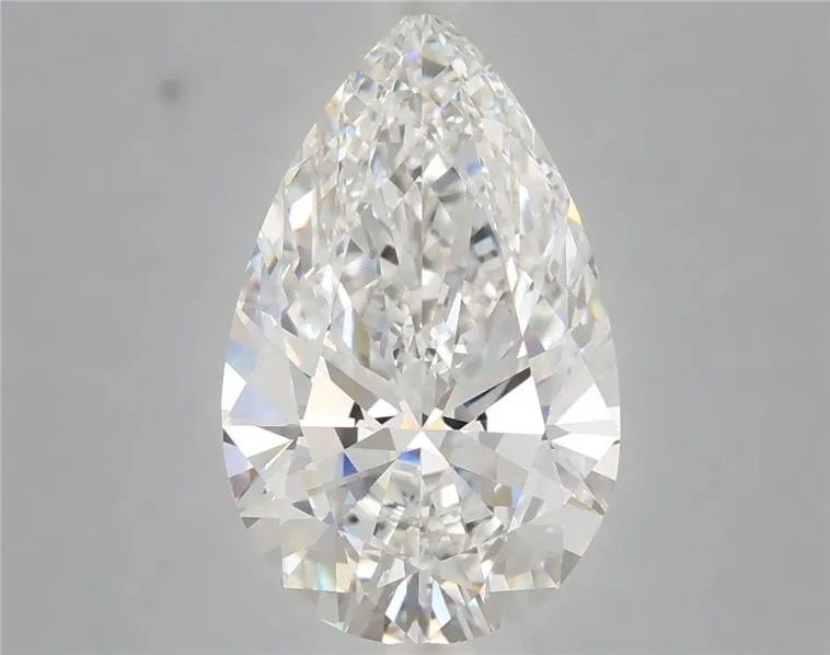 4.58ct Pear Lab Grown Diamond (Colour E, Clarity VVS2, IGI Certified)