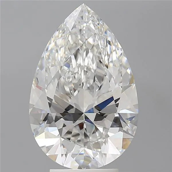 4.58ct Pear Lab Grown Diamond (Colour E, Clarity VVS2, IGI Certified)