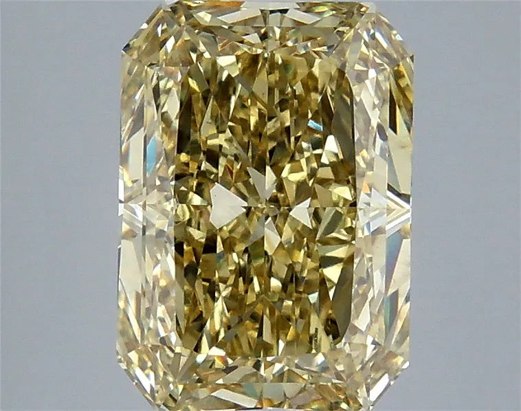 4.58ct Radiant Lab Grown Diamond (Colour Fancy Yellow, Clarity VS1, IGI Certified)