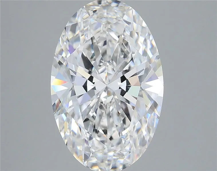 4.59ct Oval Lab Grown Diamond (Colour E, Clarity VS1, IGI Certified)