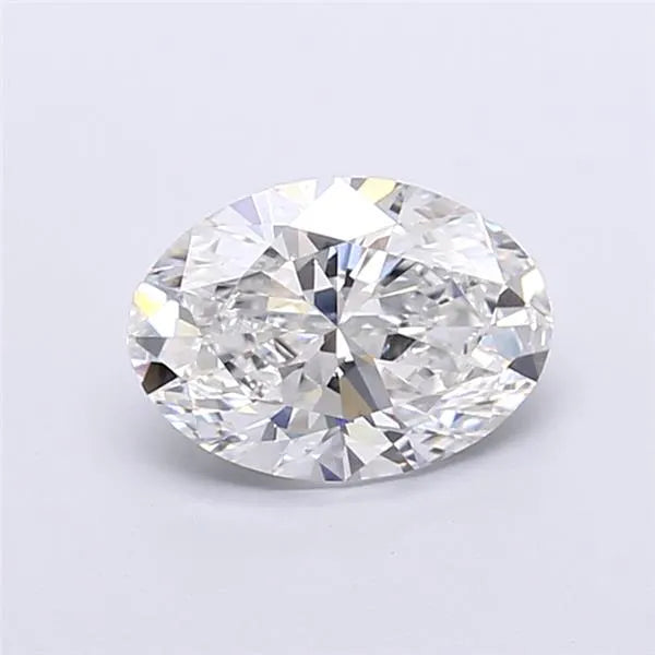 4.59ct Oval Lab Grown Diamond (Colour E, Clarity VS1, IGI Certified)