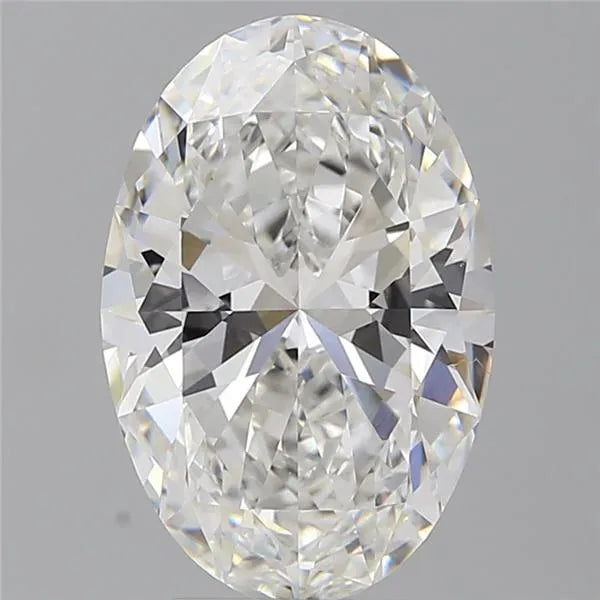 4.59ct Oval Lab Grown Diamond (Colour E, Clarity VVS2, IGI Certified)