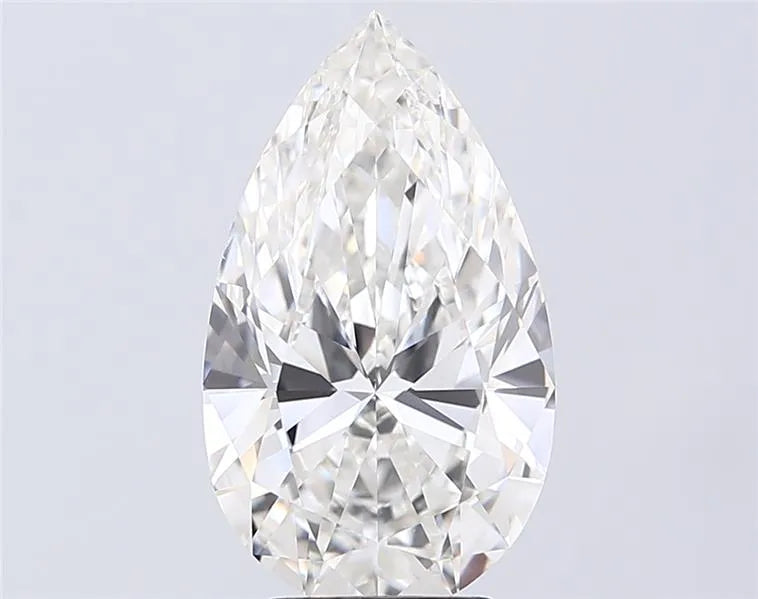 4.59ct Pear Lab Grown Diamond (Colour F, Clarity VVS2, IGI Certified)