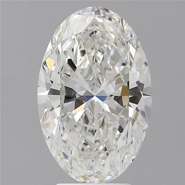 4.60ct Oval Lab Grown Diamond (Colour F, Clarity VVS2, IGI Certified)