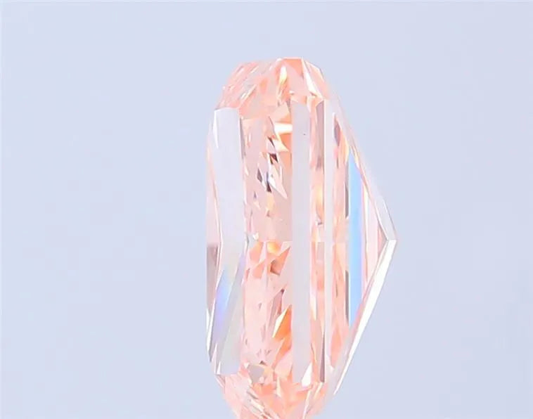 4.60ct Radiant Lab Grown Diamond (Colour Fancy Pink Brown, Clarity VVS2, IGI Certified)