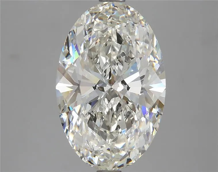 4.63ct Oval Lab Grown Diamond (Colour G, Clarity VS2, IGI Certified)