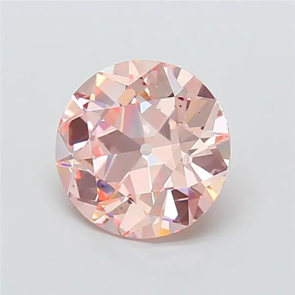 4.66ct European cut Lab Grown Diamond (Colour Fancy Pink, Clarity SI1, IGI Certified)