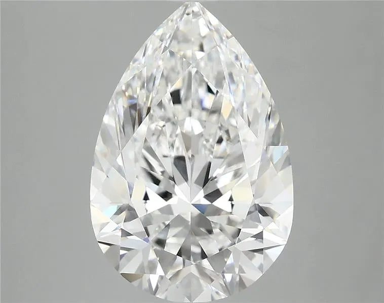 4.70ct Pear Lab Grown Diamond (Colour E, Clarity VVS2, IGI Certified)