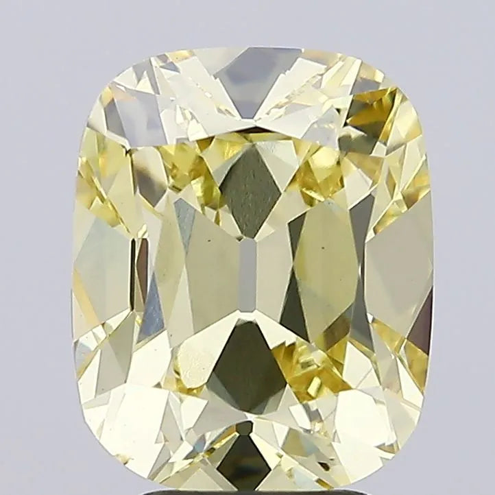 4.71ct Cushion brilliant Lab Grown Diamond (Colour Fancy Yellow, Clarity VS1, IGI Certified)