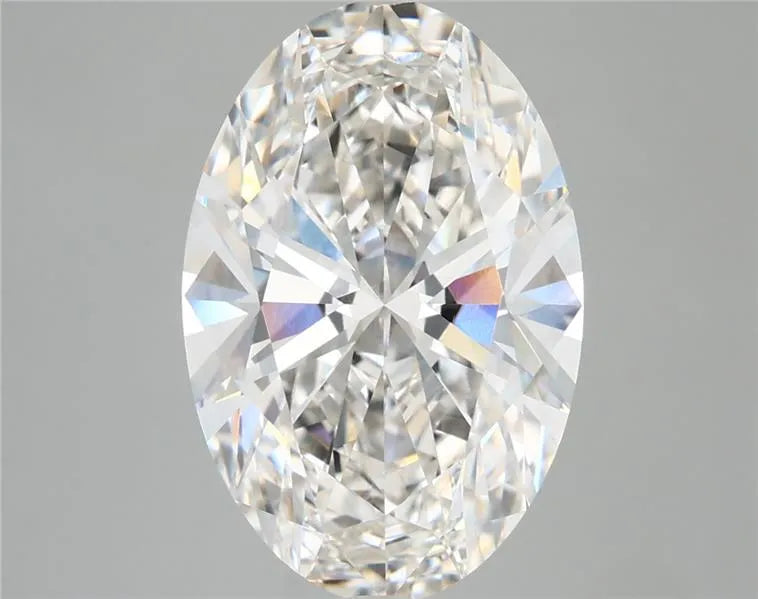 4.71ct Oval Lab Grown Diamond (Colour G, Clarity VVS2, IGI Certified)