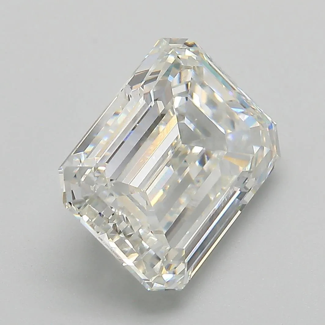 4.72ct Emerald Lab Grown Diamond (Colour G, Clarity VVS2, IGI Certified)