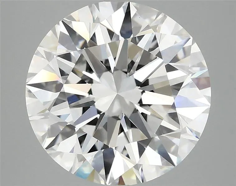 4.75ct Round Lab Grown Diamond (Colour E, Clarity VVS2, Cut EX, IGI Certified)