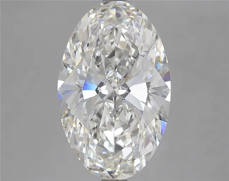 4.76ct Oval Lab Grown Diamond (Colour G, Clarity VS2, IGI Certified)