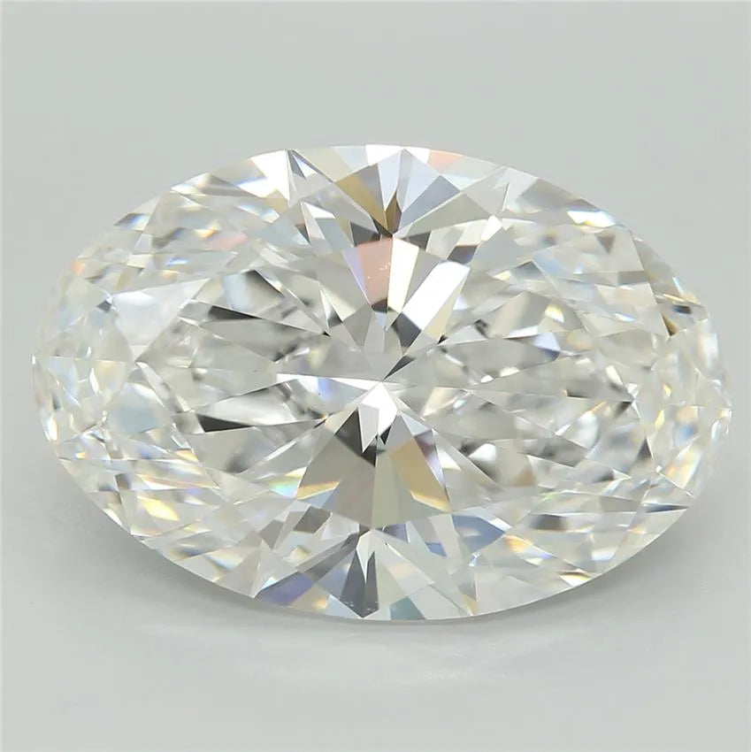 4.78ct Oval Lab Grown Diamond (Colour F, Clarity VVS2, Cut EX, GCAL Certified)