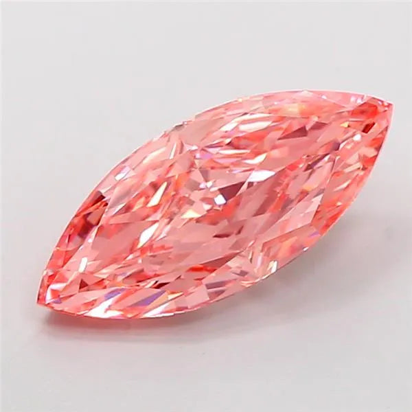 4.80ct Marquise Lab Grown Diamond (Colour Fancy Vivid Pink, Clarity VVS2, IGI Certified)