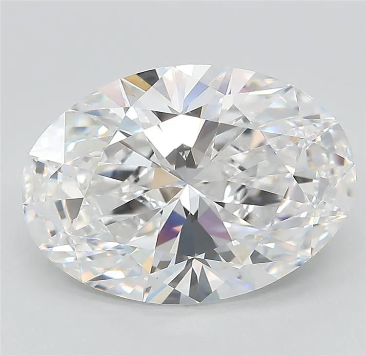4.80ct Oval Lab Grown Diamond (Colour E, Clarity IF, Cut EX, IGI Certified)
