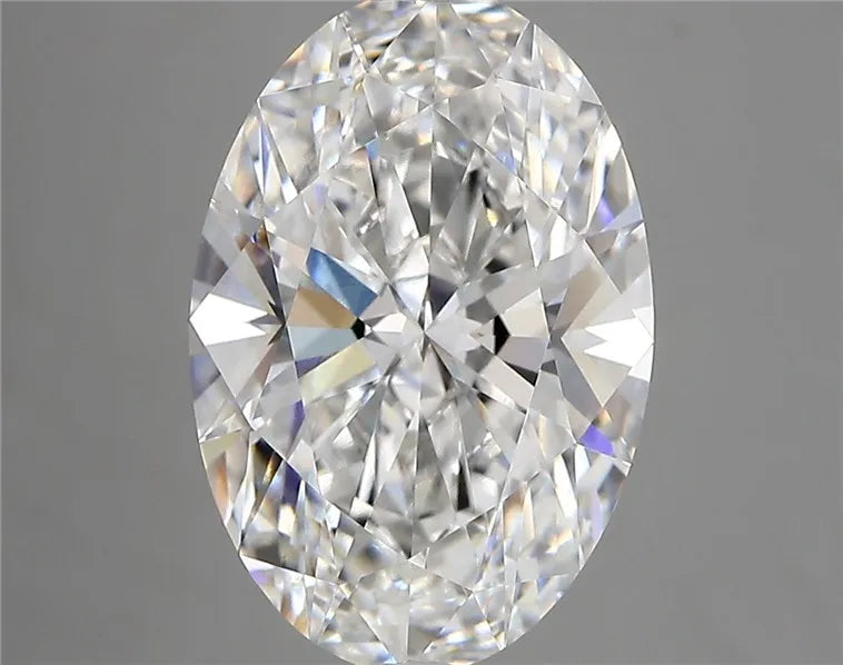 4.82ct Oval Lab Grown Diamond (Colour E, Clarity VVS2, IGI Certified)