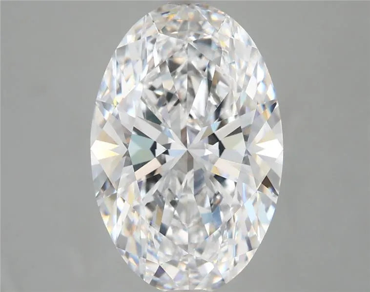4.86ct Oval Lab Grown Diamond (Colour D, Clarity VVS1, IGI Certified)