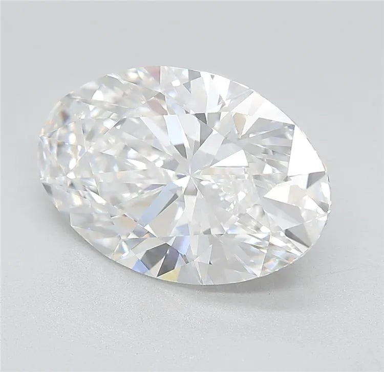 4.86ct Oval Lab Grown Diamond (Colour E, Clarity VVS2, Cut EX, IGI Certified)