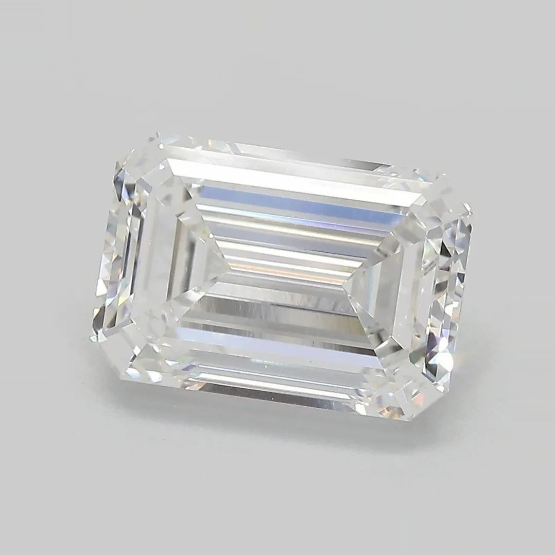 4.87ct Emerald Lab Grown Diamond (Colour E, Clarity VVS2, IGI Certified)